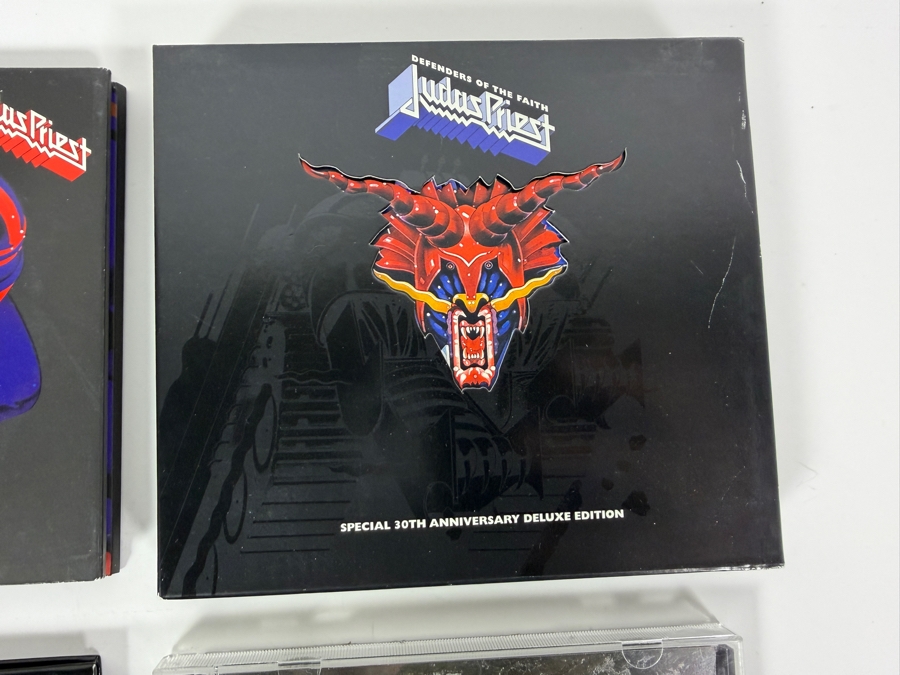 Judas Priest Heavy Metal 7-Disc Compact Disc Album Collection Featuring Multi-CD 30th Anniversary Deluxe Editions, Landmark Studio Releases, And 'Hell Bent Forever' All-Star Tribute Album [Photo 2]