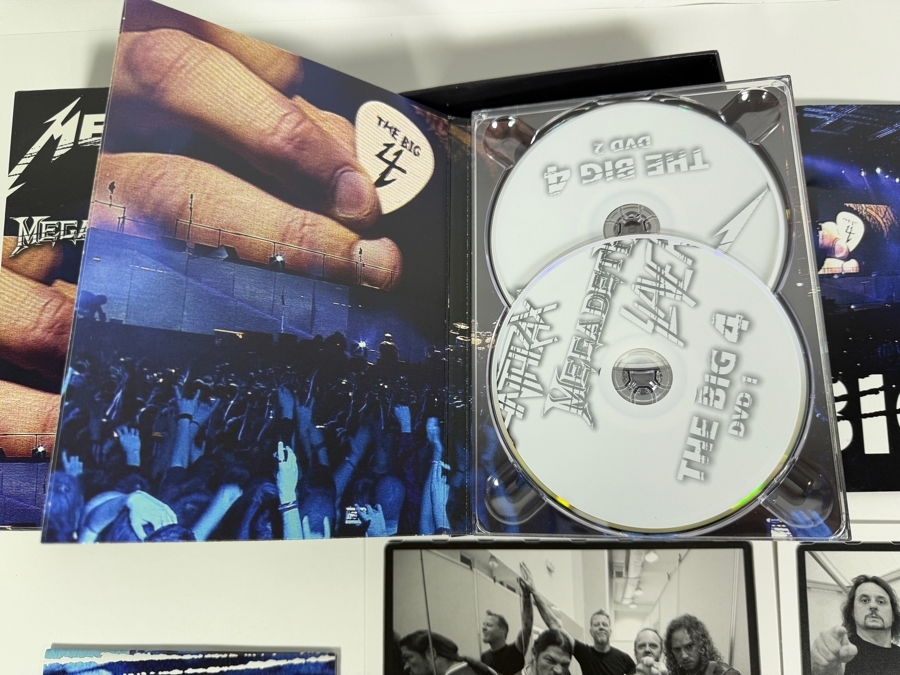 Metallica Slayer Megadeth Anthrax The Big 4 Live From Sofia Bulgaria Deluxe Box Set [Photo 4]