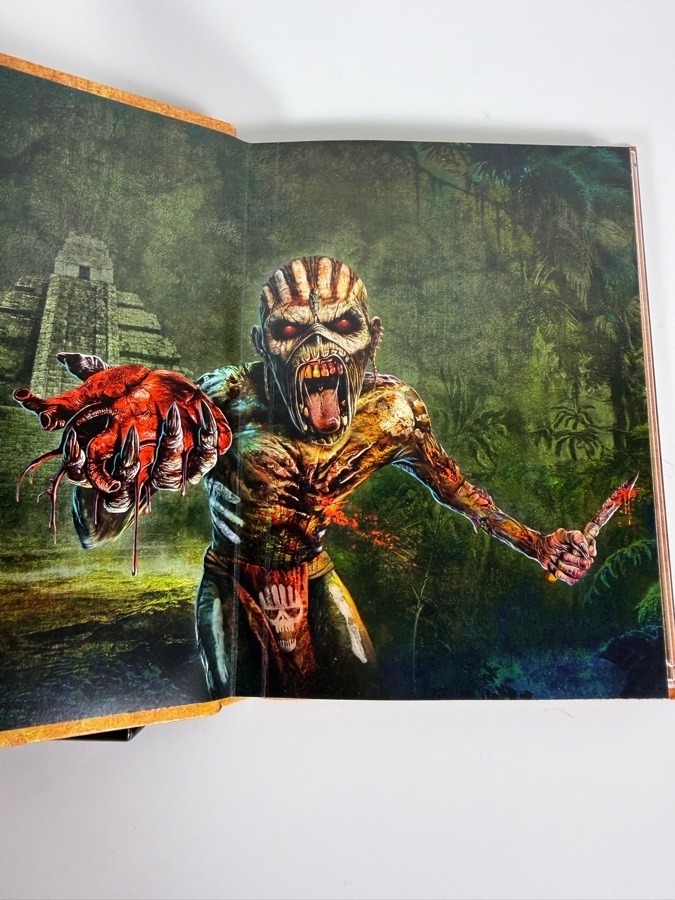 Iron Maiden The Book Of Souls And The Book Of Souls Live Chapter Deluxe Casebook Double CD Set Bundle [Photo 6]