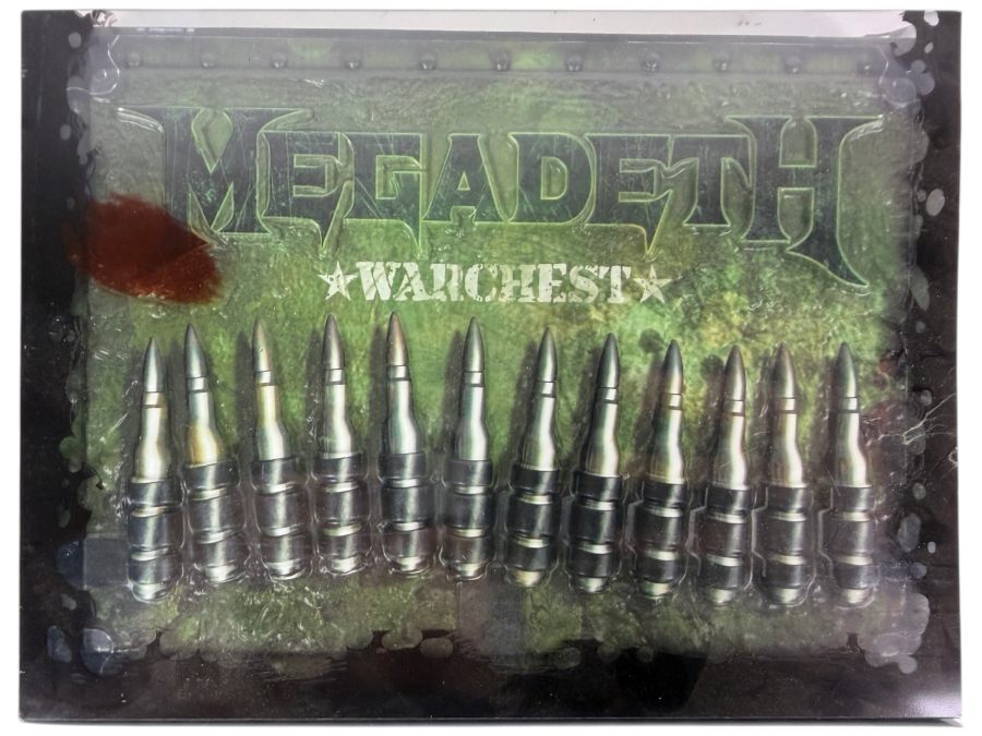 Megadeth Warchest Career Retrospective Four CD One DVD Box Set