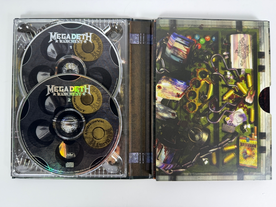 Megadeth Warchest Career Retrospective Four CD One DVD Box Set [Photo 5]