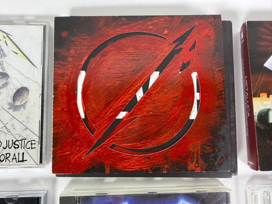 Metallica Classic Studio Albums And Live Soundtrack Digipak Compact Disc Lot [Photo 3]