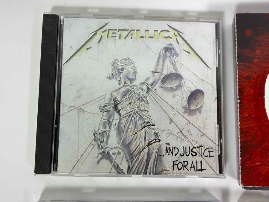 Metallica Classic Studio Albums And Live Soundtrack Digipak Compact Disc Lot [Photo 2]