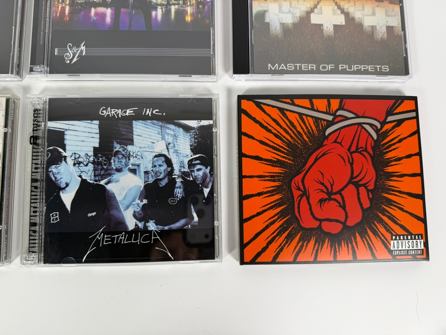 Metallica Studio Live And EP Compact Disc Jewel Case Collection Six Album Lot [Photo 4]