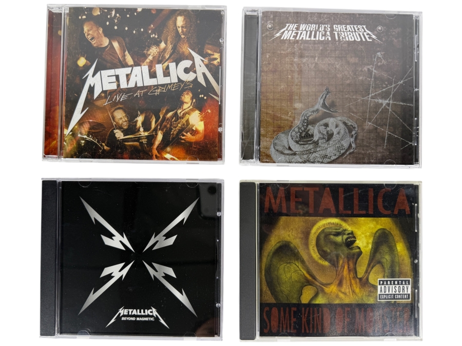 Metallica EP Tribute Live And Soundtrack Compact Disc Lot Collection