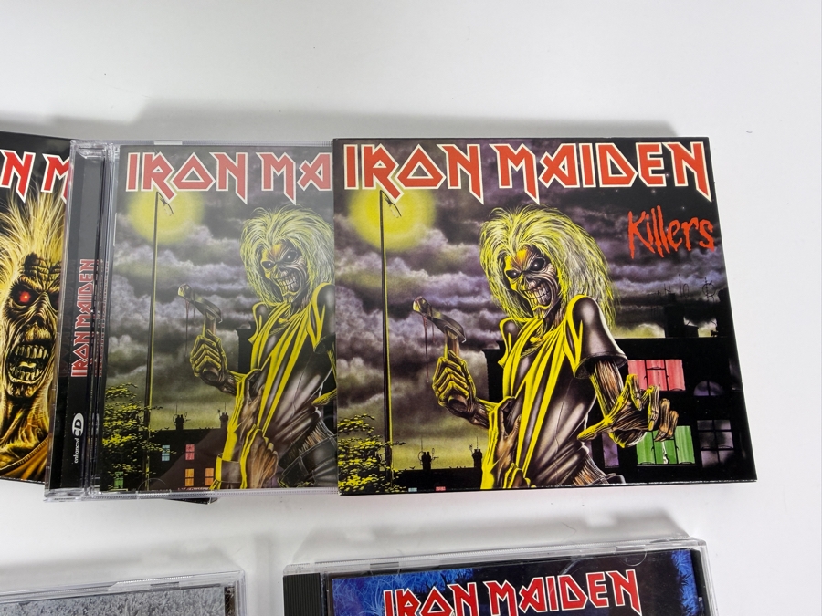 Iron Maiden Studio Albums And Live Soundtrack Digipak And Jewel Case Compact Disc Lot [Photo 4]
