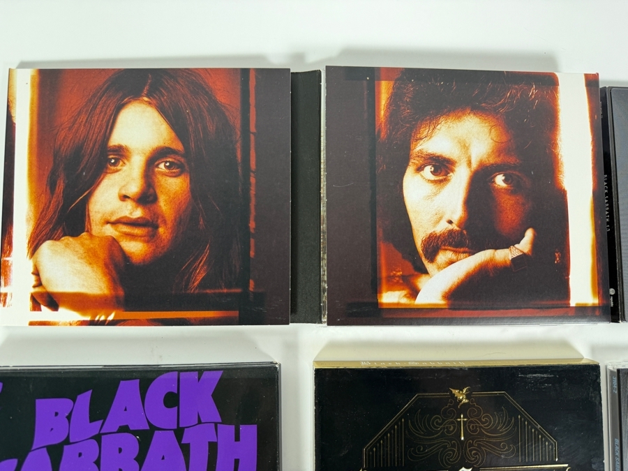 Black Sabbath Studio Live Compilation Digipak And Jewel Case Compact Disc Collection Six Album Lot [Photo 3]