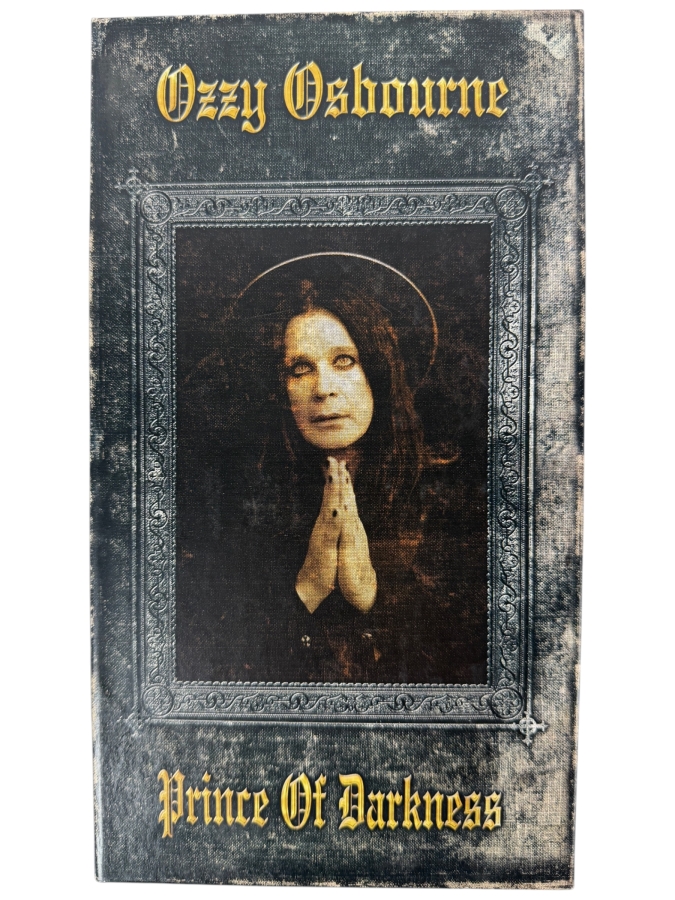 Ozzy Osbourne Prince Of Darkness Four Compact Disc Deluxe Box Set