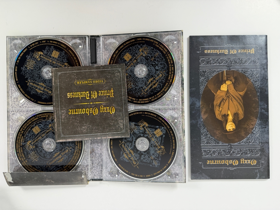 Ozzy Osbourne Prince Of Darkness Four Compact Disc Deluxe Box Set [Photo 3]