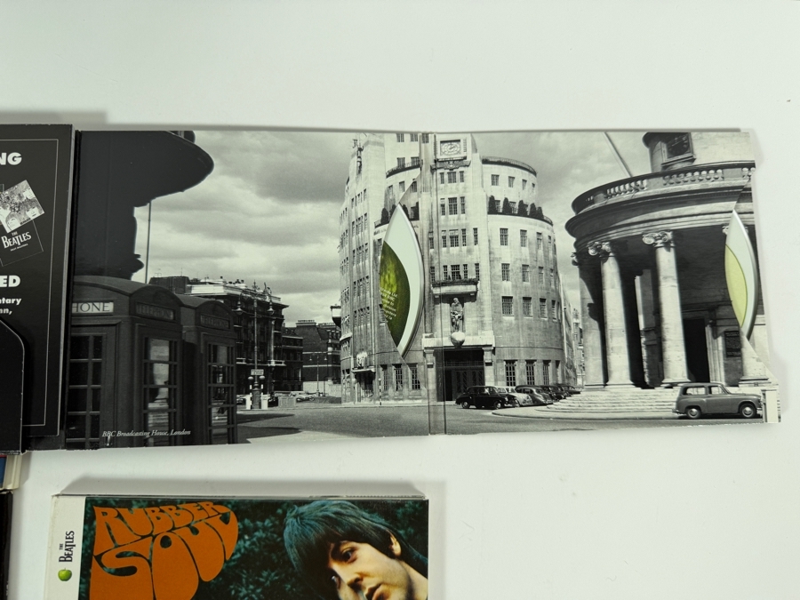 The Beatles Studio Remasters And Live At The BBC Gatefold Digipak Compact Disc Four Album Lot [Photo 3]