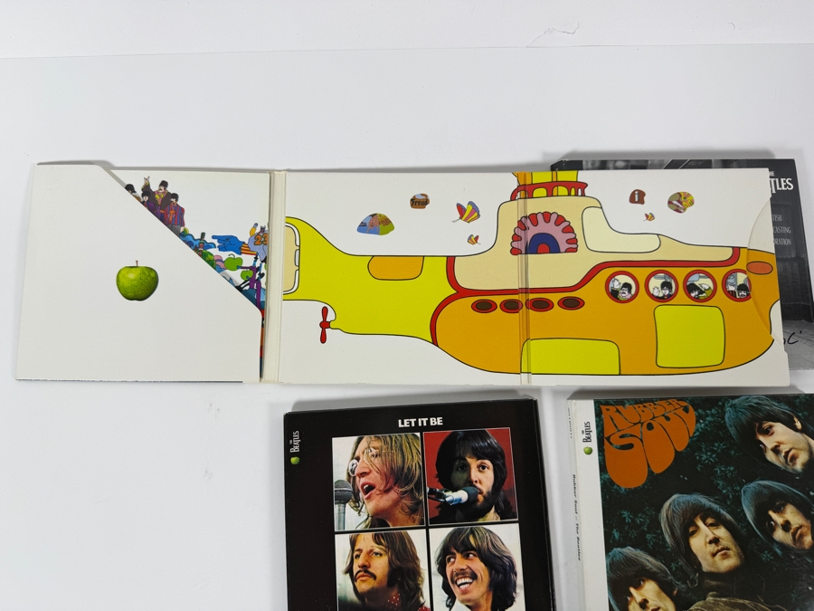 The Beatles Studio Remasters And Live At The BBC Gatefold Digipak Compact Disc Four Album Lot [Photo 2]