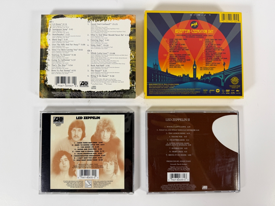 Led Zeppelin Studio Albums Live Document And Celebration Day Deluxe Concert Box Set Four Item Lot [Photo 5]