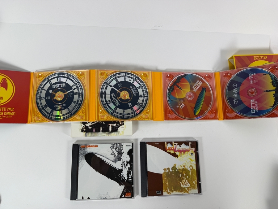 Led Zeppelin Studio Albums Live Document And Celebration Day Deluxe Concert Box Set Four Item Lot [Photo 3]