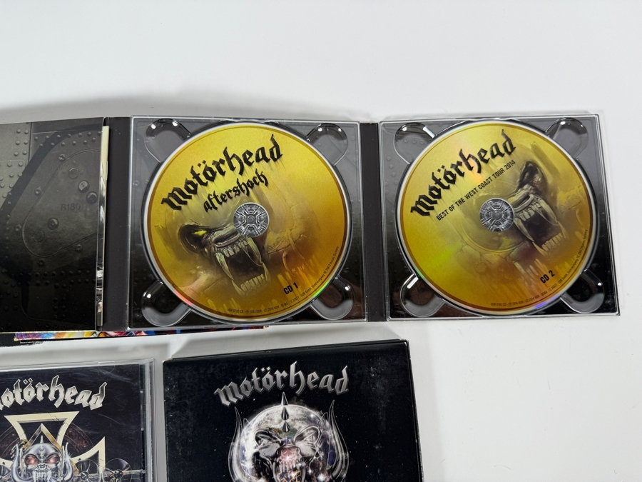 Motörhead Hard Rock Studio Live Covers And Greatest Hits Compact Disc Five Album Lot [Photo 3]