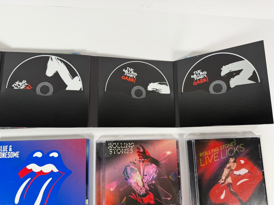The Rolling Stones Studio Albums Live From The Vault And Greatest Hits Compact Disc Six Album Lot [Photo 3]