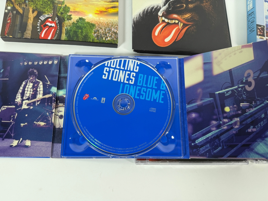 The Rolling Stones Studio Albums Live From The Vault And Greatest Hits Compact Disc Six Album Lot [Photo 5]