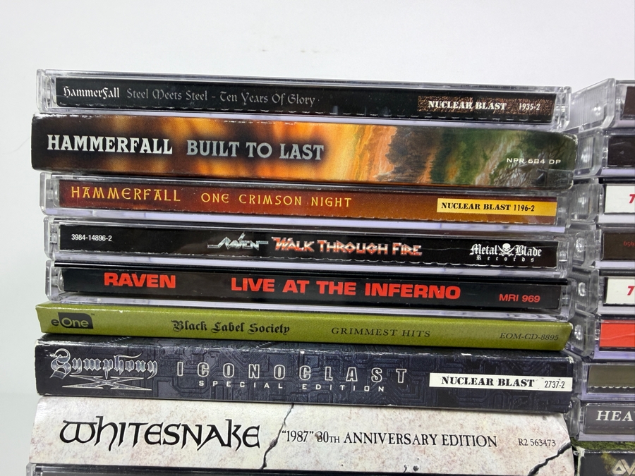 Massive Heavy Metal Power Thrash And Groove Compact Disc Lot Collection Fifty Four Album Lot [Photo 4]