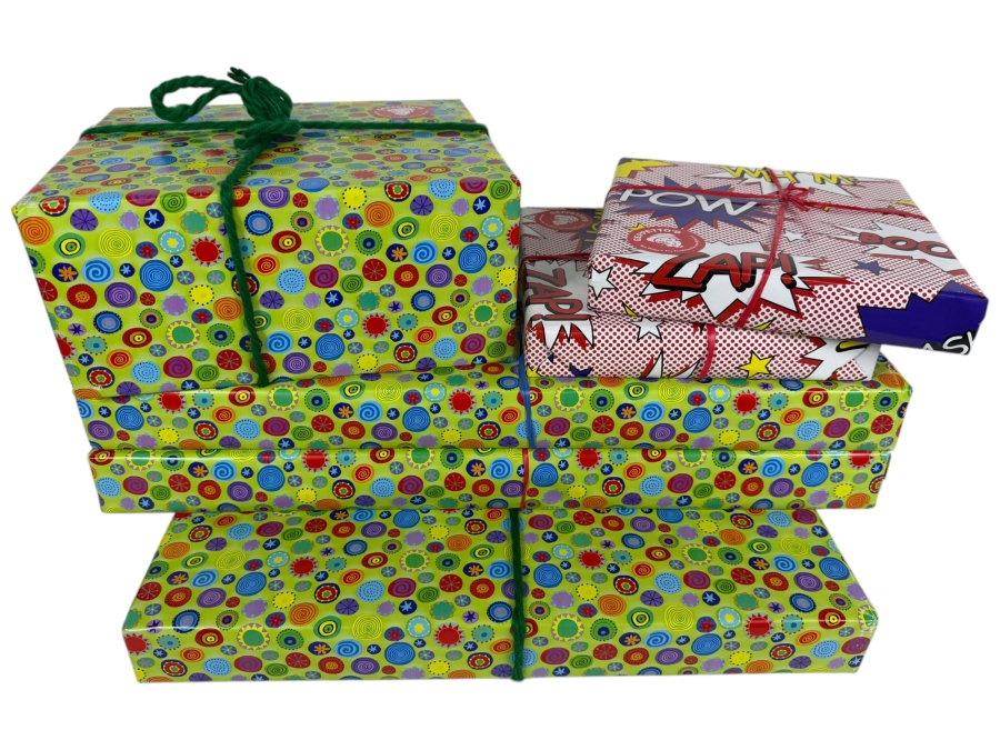 Mystery Lot of Geppetto's Wrapped Toys Gifts 6 Boxes Total