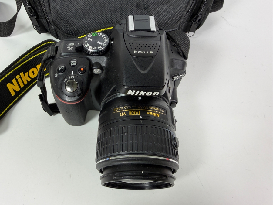 Nikon D5300 24.2MP Digital SLR Camera Outfit Featuring AF-S DX NIKKOR 18-55mm f/3.5-5.6G VR II Zoom Lens [Photo 4]
