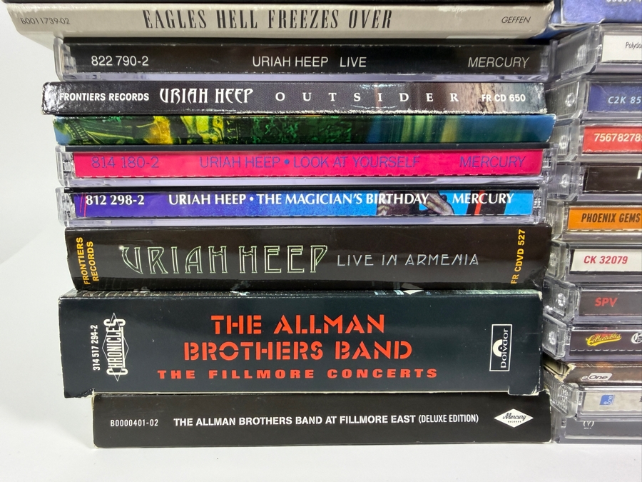 Lot Of 94 Classic Rock Hard Rock Blues And Heavy Metal Compact Discs CDs Featuring Aerosmith Slayer King Diamond Bad Company King Crimson And More [Photo 15]