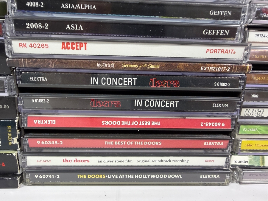 Lot Of 97 Classic Rock Hard Rock Blues And Heavy Metal Compact Discs CDs Featuring Deep Purple AC DC Rush Helloween Lynyrd Skynyrd And More [Photo 5]