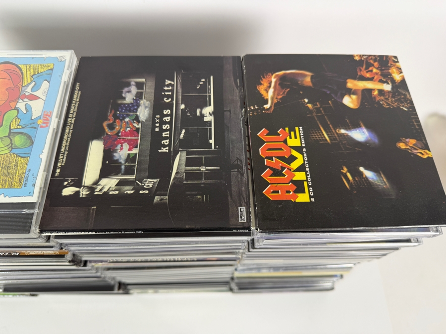 Lot Of 97 Classic Rock Hard Rock Blues And Heavy Metal Compact Discs CDs Featuring Deep Purple AC DC Rush Helloween Lynyrd Skynyrd And More [Photo 14]
