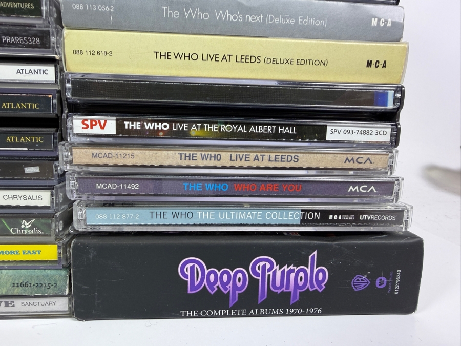 Lot Of 97 Classic Rock Hard Rock Blues And Heavy Metal Compact Discs CDs Featuring Deep Purple AC DC Rush Helloween Lynyrd Skynyrd And More [Photo 11]