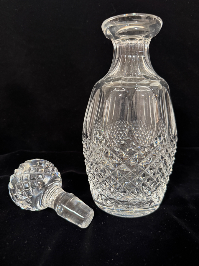 Waterford Crystal 'Colleen Short Stem (Cut)' 10.5-Inch Lead Crystal Spirit Decanter and Faceted Ball Stopper [Photo 5]