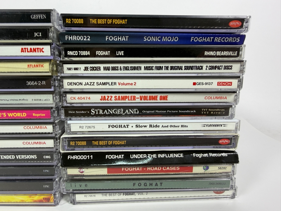 Lot Of 36 Classic Rock Hard Rock Alternative And Heavy Metal Compact Discs CDs Featuring Nirvana Pearl Jam Warrant Tesla Foghat Hellyeah And More [Photo 4]