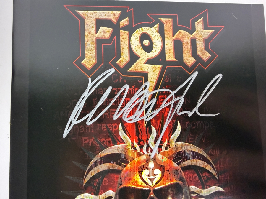 Fight Into The Pit Limited Edition Deluxe Box Set And War Of Words The Film DVD Featuring Rob Halford With Signed Inlay Leaflet [Photo 3]