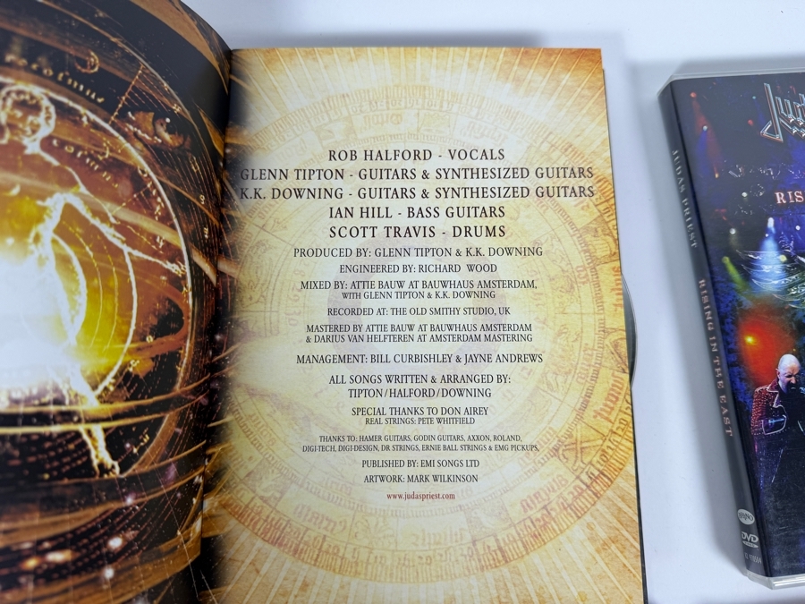 Lot Of 6 Heavy Metal Music Concert DVDs Blu-rays And Deluxe Digibooks Dedicated Entirely To Judas Priest [Photo 8]
