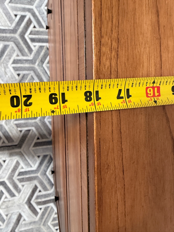 Mainline By Hooker Mid Century Walnut And Brass Four Drawer Highboy Dresser 38'W X 18'D X 42'H [Photo 12]