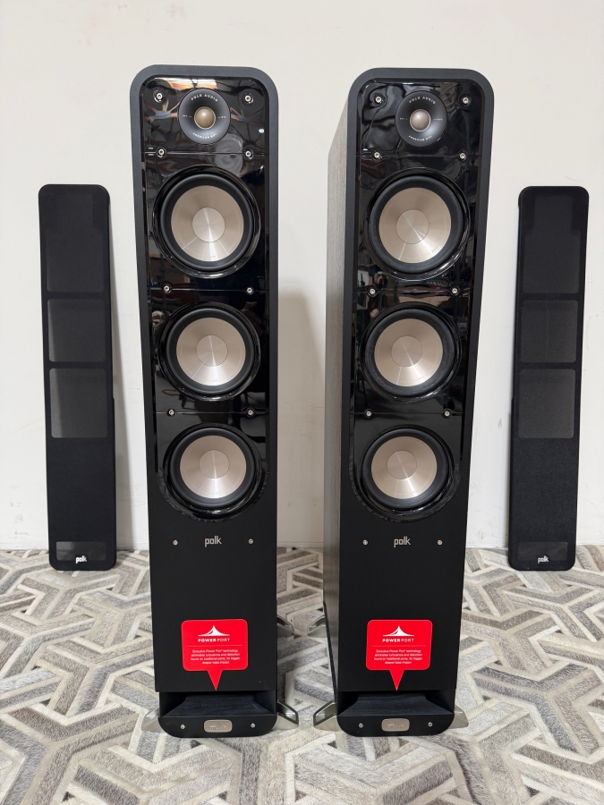 Polk Audio Signature Series S60 American HiFi Home Theater Large Tower Speaker Pair Retails $900 9'W X 16'D X 44.5'H [Photo 2]
