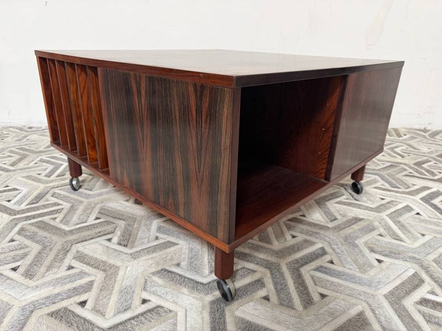 Peter Lovig Nielsen For Dansk Designs Mid Century Brazilian Rosewood Cubus Coffee Table 32'W X 32'D X 18'H [Photo 6]