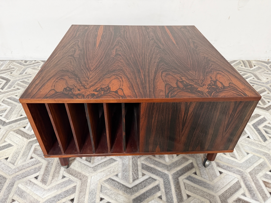 Peter Lovig Nielsen For Dansk Designs Mid Century Brazilian Rosewood Cubus Coffee Table 32'W X 32'D X 18'H [Photo 4]