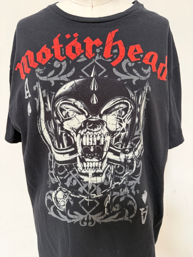 Officially Licensed Motörhead 'Playing Cards' Graphic T-shirt XL [Photo 2]