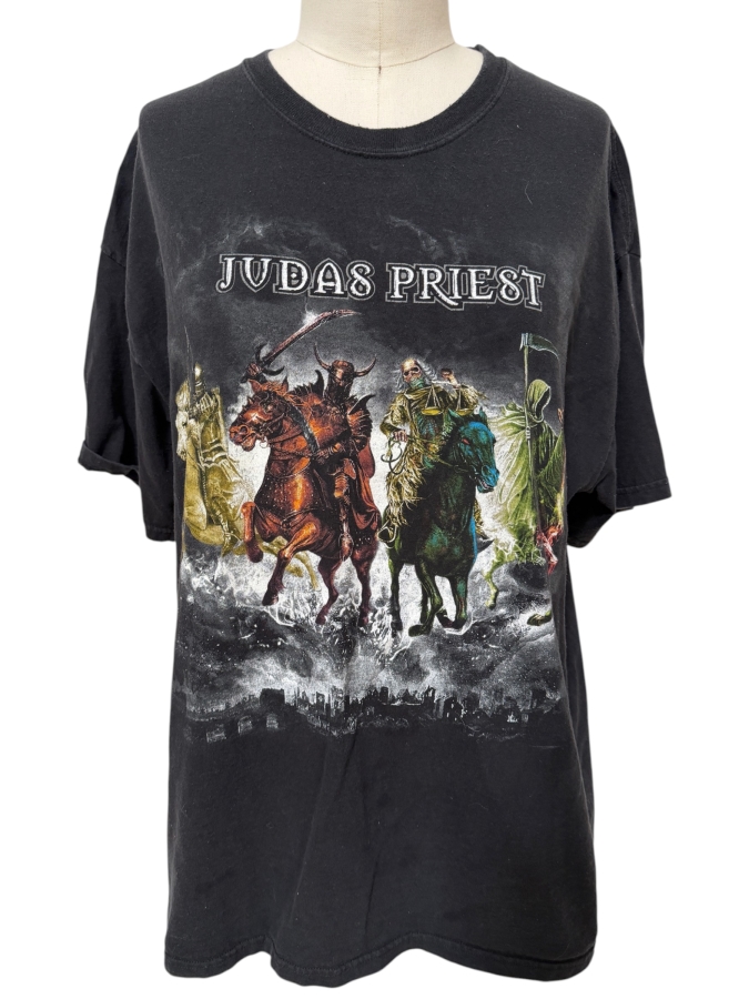 Vintage Judas Priest 2008 Nostradamus Tour T-shirt XL
