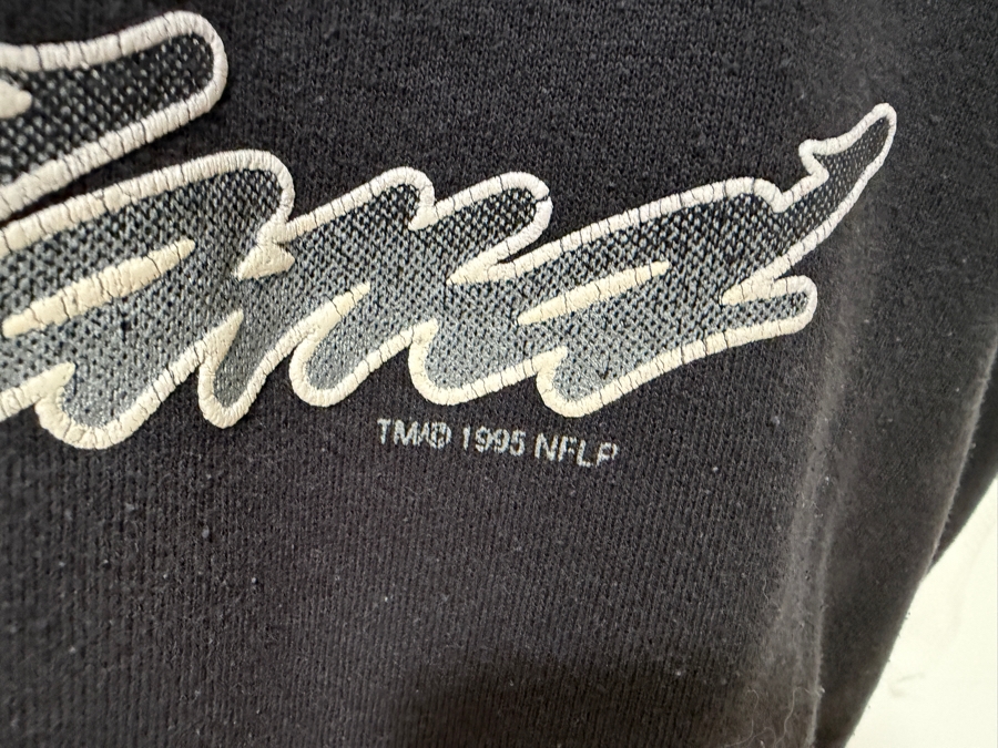 Vintage 1995 NFL Oakland Raiders Crewneck Sweatshirt XL [Photo 3]
