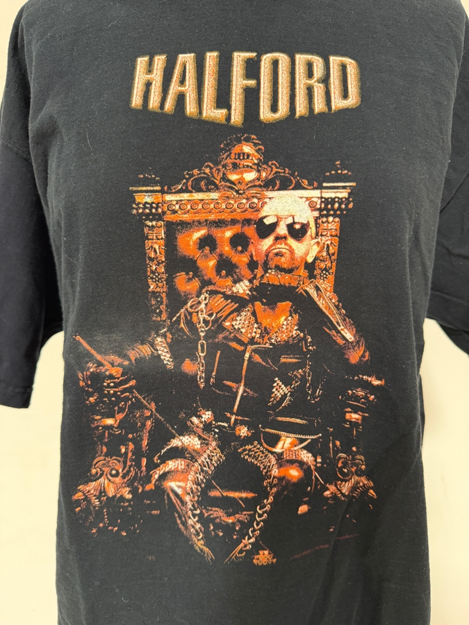 Vintage Rob Halford 'Metal God' Throne T-shirt XL [Photo 2]