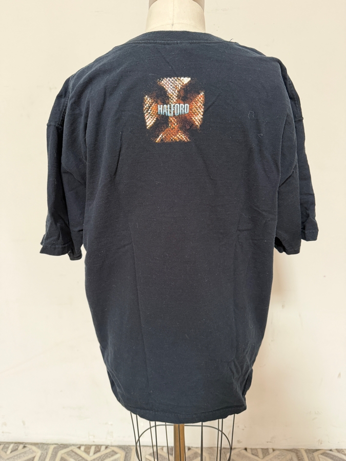 Vintage Rob Halford 'Metal God' Throne T-shirt XL [Photo 3]