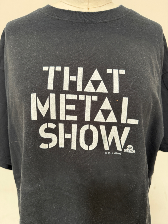 Official 2011 VH1 Classic 'That Metal Show' T-shirt XL [Photo 2]