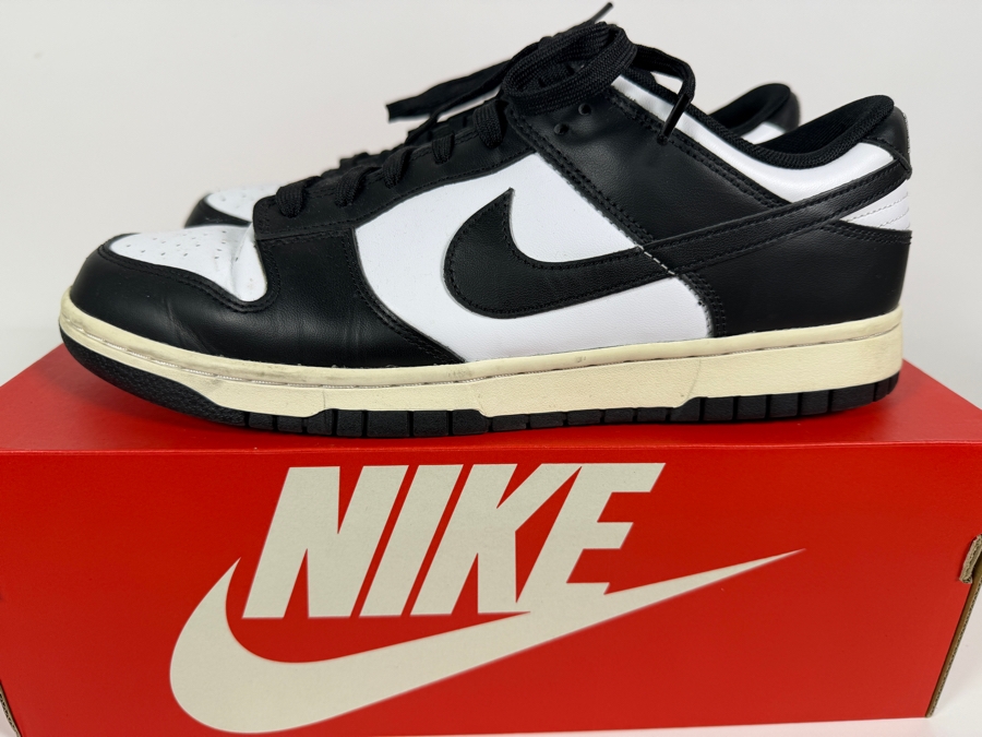 Nike Dunk Low Panda Black White Classic Retro Hype Streetwear Sneakers With OG Box Size 11 Mens [Photo 2]