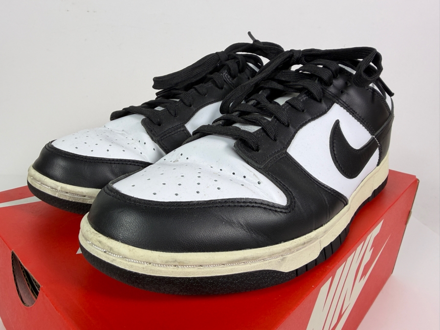 Nike Dunk Low Panda Black White Classic Retro Hype Streetwear Sneakers With OG Box Size 11 Mens [Photo 4]