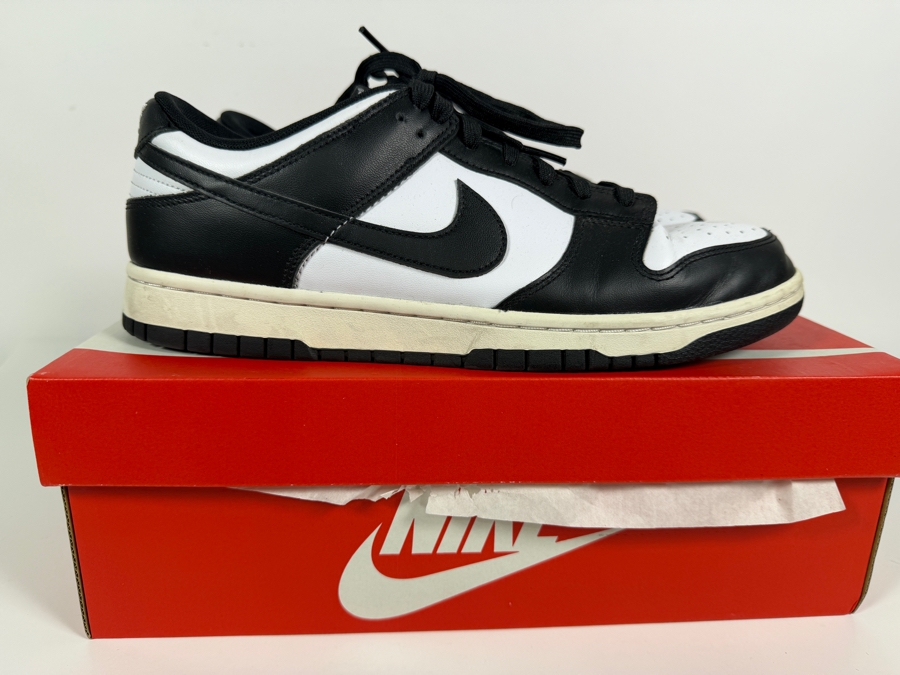 Nike Dunk Low Panda Black White Classic Retro Hype Streetwear Sneakers With OG Box Size 11 Mens [Photo 5]
