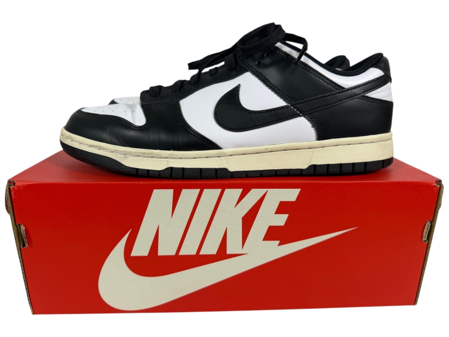 Nike Dunk Low Panda Black White Classic Retro Hype Streetwear Sneakers With OG Box Size 11 Mens