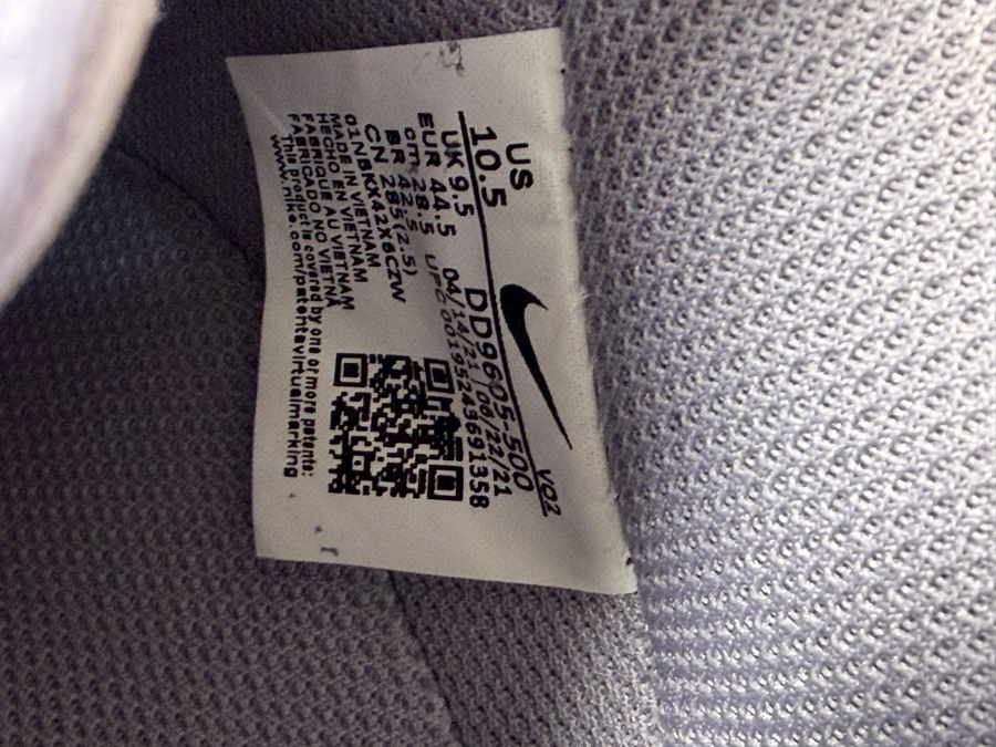 New Men's Nike Air Force 1 Luxe 'Providence Purple' Sneakers Size 10.5 [Photo 9]