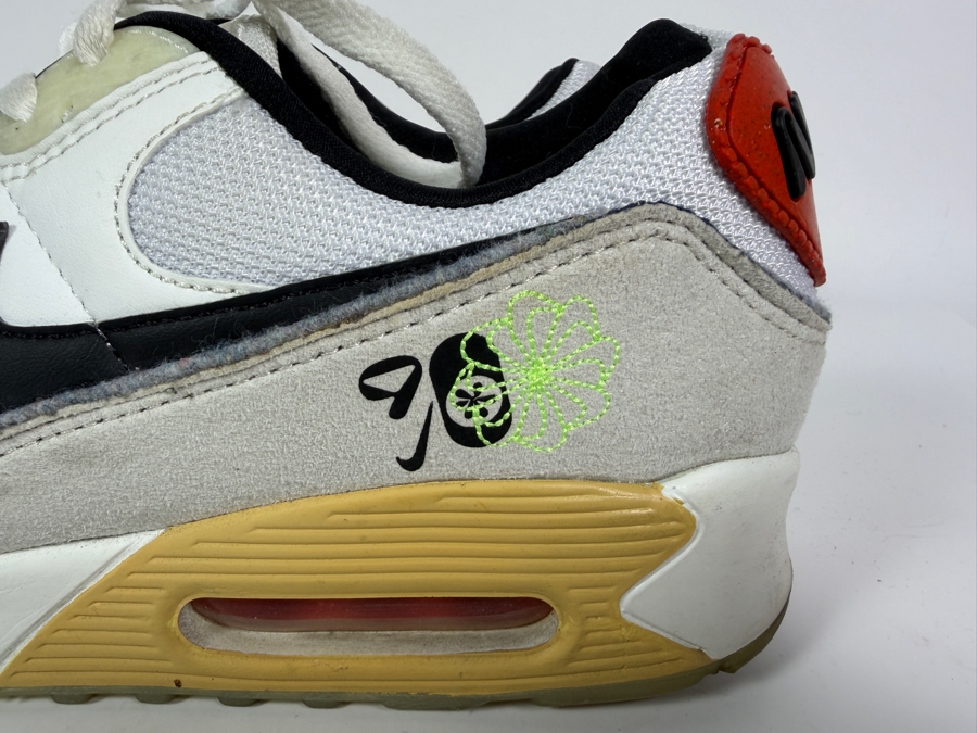 Men's Nike Air Max 90 SE 'Swoosh Fiber' Sneakers Size 11 [Photo 3]