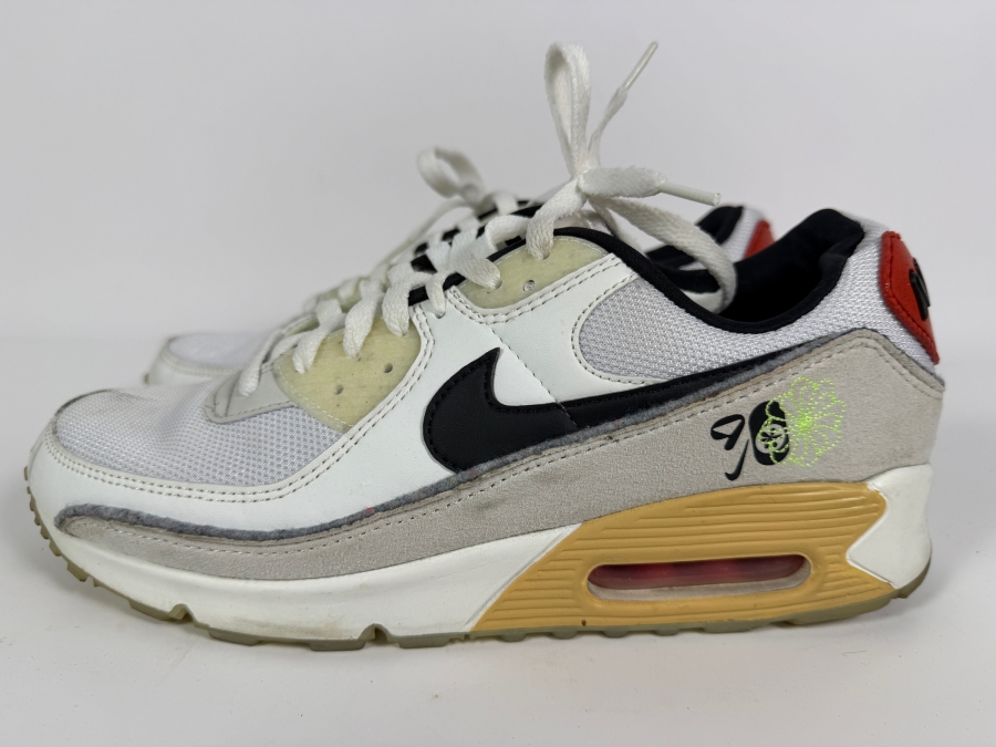 Men's Nike Air Max 90 SE 'Swoosh Fiber' Sneakers Size 11 [Photo 2]