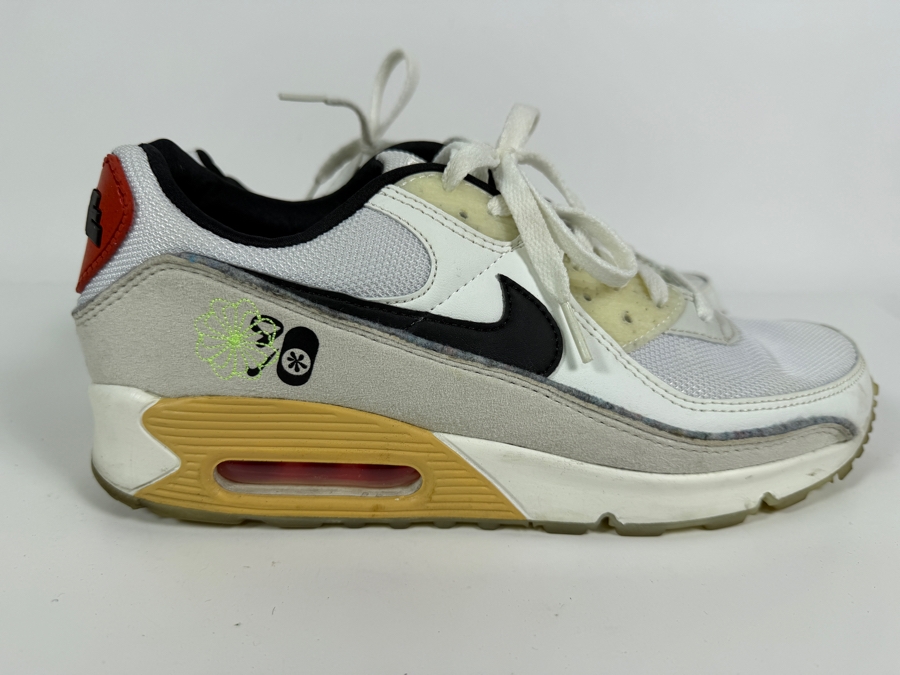 Men's Nike Air Max 90 SE 'Swoosh Fiber' Sneakers Size 11 [Photo 5]