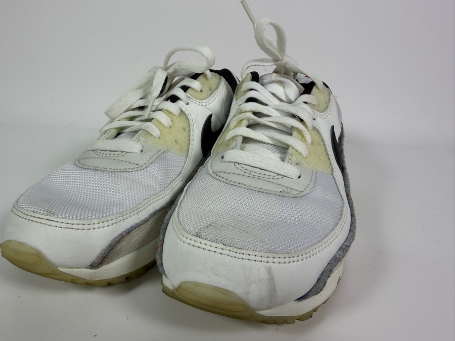 Men's Nike Air Max 90 SE 'Swoosh Fiber' Sneakers Size 11 [Photo 4]